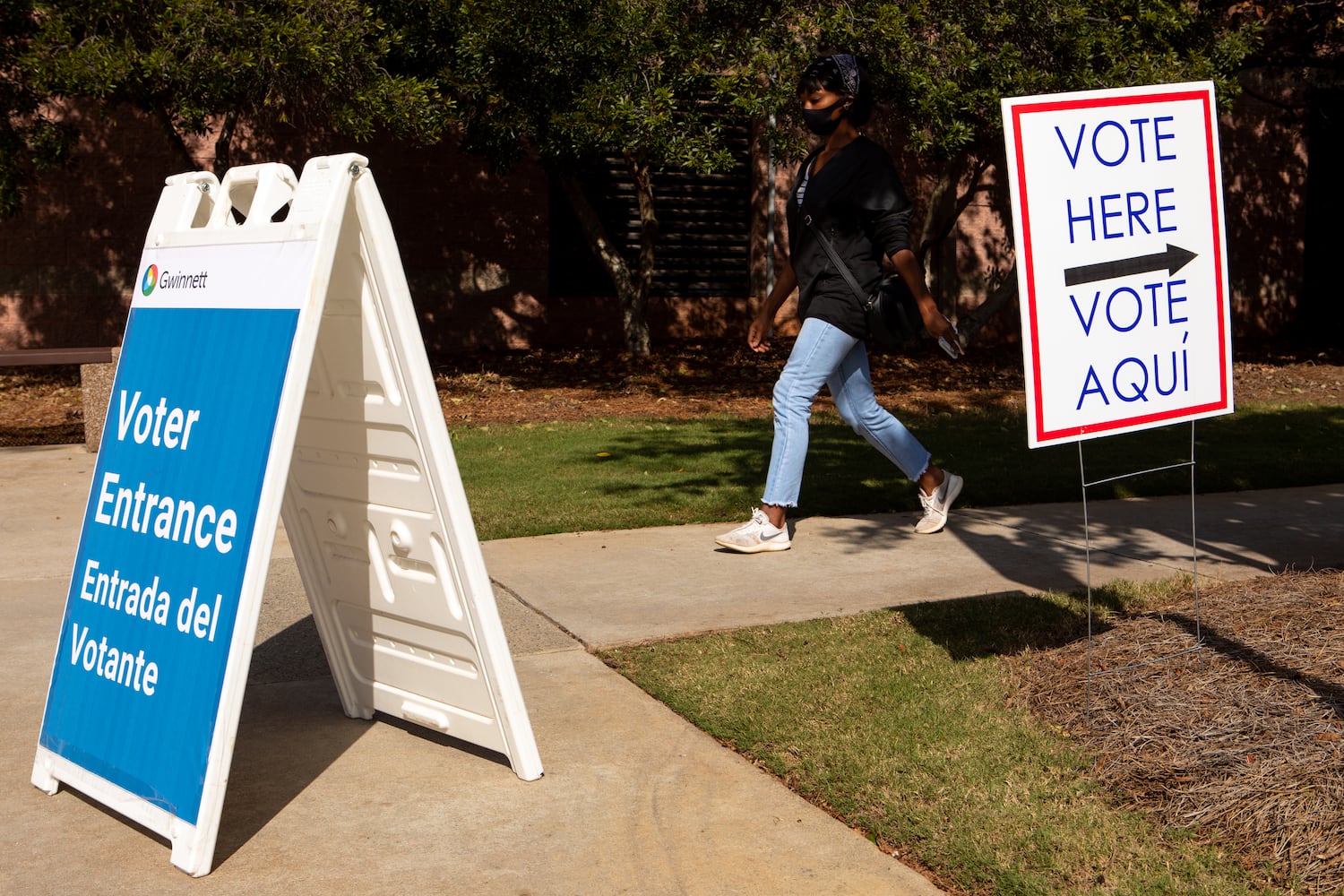 Gwinnett County election day polls