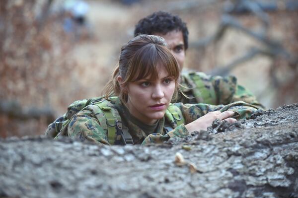 "Talismans" -- When a military plane is shot down in Bosnia, Team Scorpion must help recover its stealth technology before it falls into enemy hands. Meanwhile, Walter's sister takes a break from her MS treatment and spends time at the garage with Sylvester, on SCORPION, Monday, Nov. 24 (9:00-9:59 PM, ET/PT), on the CBS Television Network. Pictured: Katharine McPhee as Paige Dineen, Elyes Gabel as Walter O'Brien Photo: Ron P. Jaffe/CBS ÃÂ©2014 CBS Broadcasting, Inc. All Rights Reserved "Talismans" -- When a military plane is shot down in Bosnia, Team Scorpion must help recover its stealth technology before it falls into enemy hands. Meanwhile, Walter's sister takes a break from her MS treatment and spends time at the garage with Sylvester, on SCORPION, Monday, Nov. 24 (9:00-9:59 PM, ET/PT), on the CBS Television Network. Pictured: Katharine McPhee as Paige Dineen, Elyes Gabel as Walter O'Brien Photo: Ron P. Jaffe/CBS ÃÂ©2014 CBS Broadcasting, Inc. All Rights Reserved