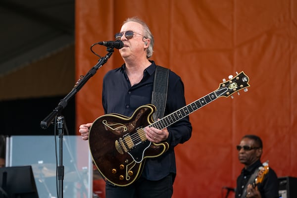 Boz Scaggs performs at the New Orleans Jazz and Heritage Festival, on Friday, May 6, 2022, in New Orleans. (Photo by Amy Harris/Invision/AP)