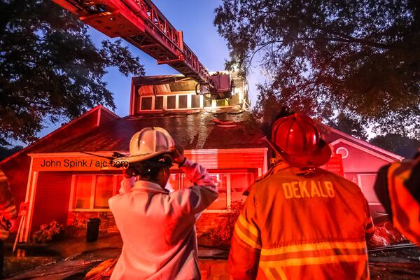 Firefighters were able to extinguish the blaze before it spread to any nearby units.