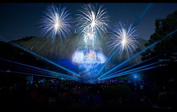 Sounds like my neighbors are celebrating again. (Photo contributed by Stone Mountain Park)