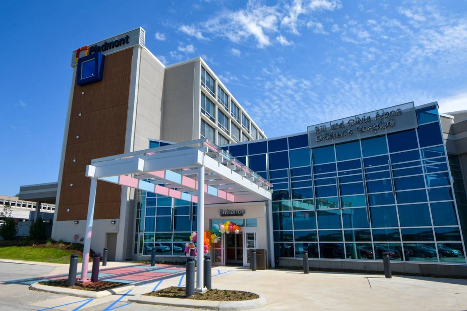 The Bill and Olivia Amos Children’s Hospital, 616 19th St. in Columbus, is scheduled to open Oct. 14, 2024, at the site of the former Doctors Hospital on the Piedmont Columbus Regional midtown campus. (Photo Courtesy of Darrell Roaden)