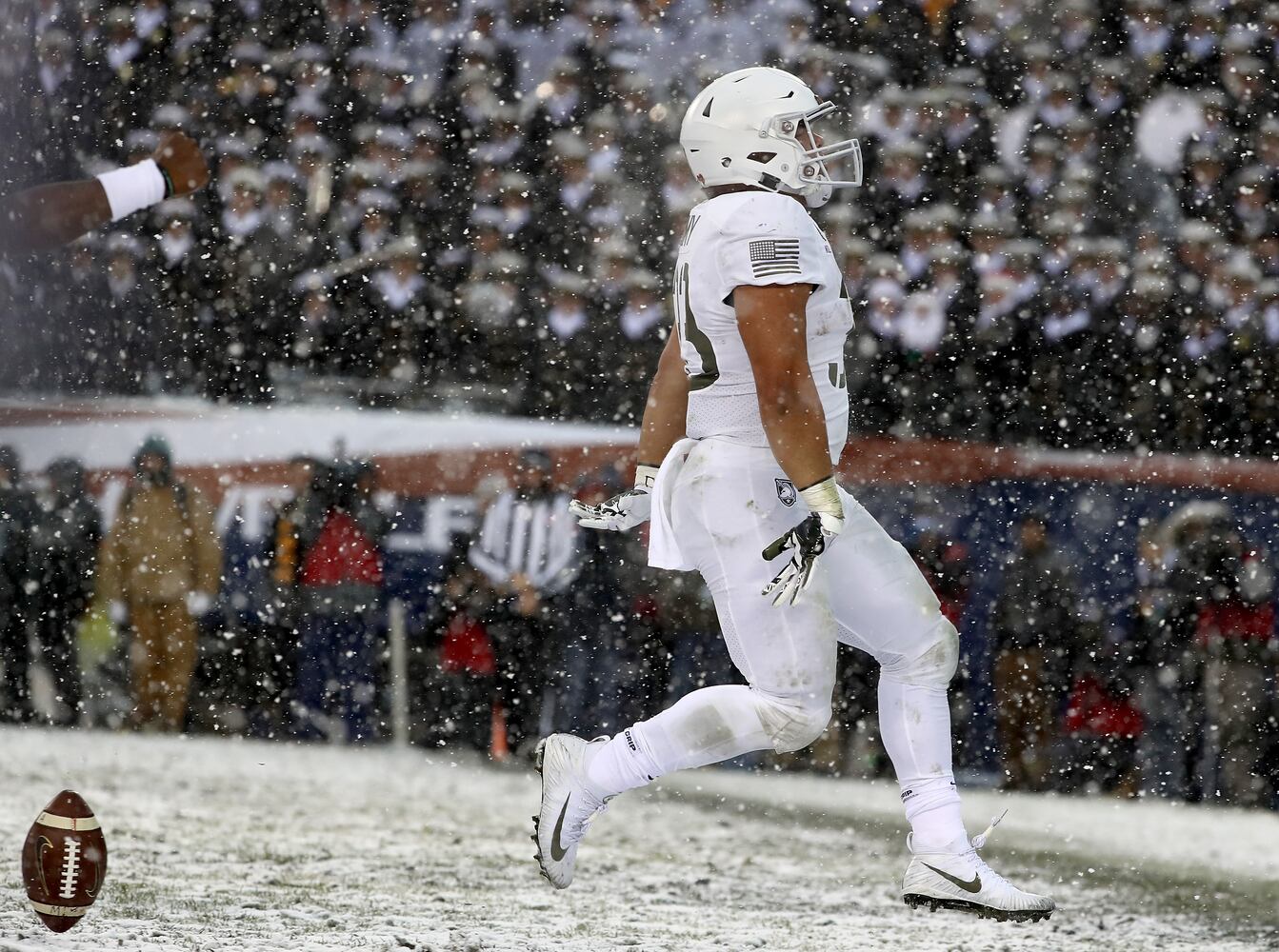 Photos: Army and Navy battle in the snow