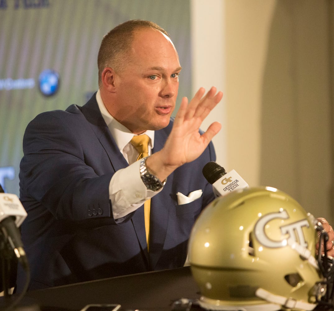 Photos: Georgia Tech welcomes new coach Geoff Collins