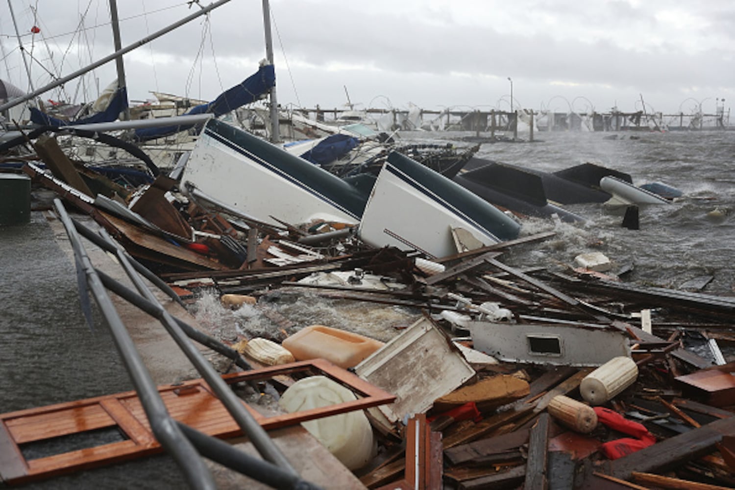 Photos: Hurricane Michael leaves behind path of destruction