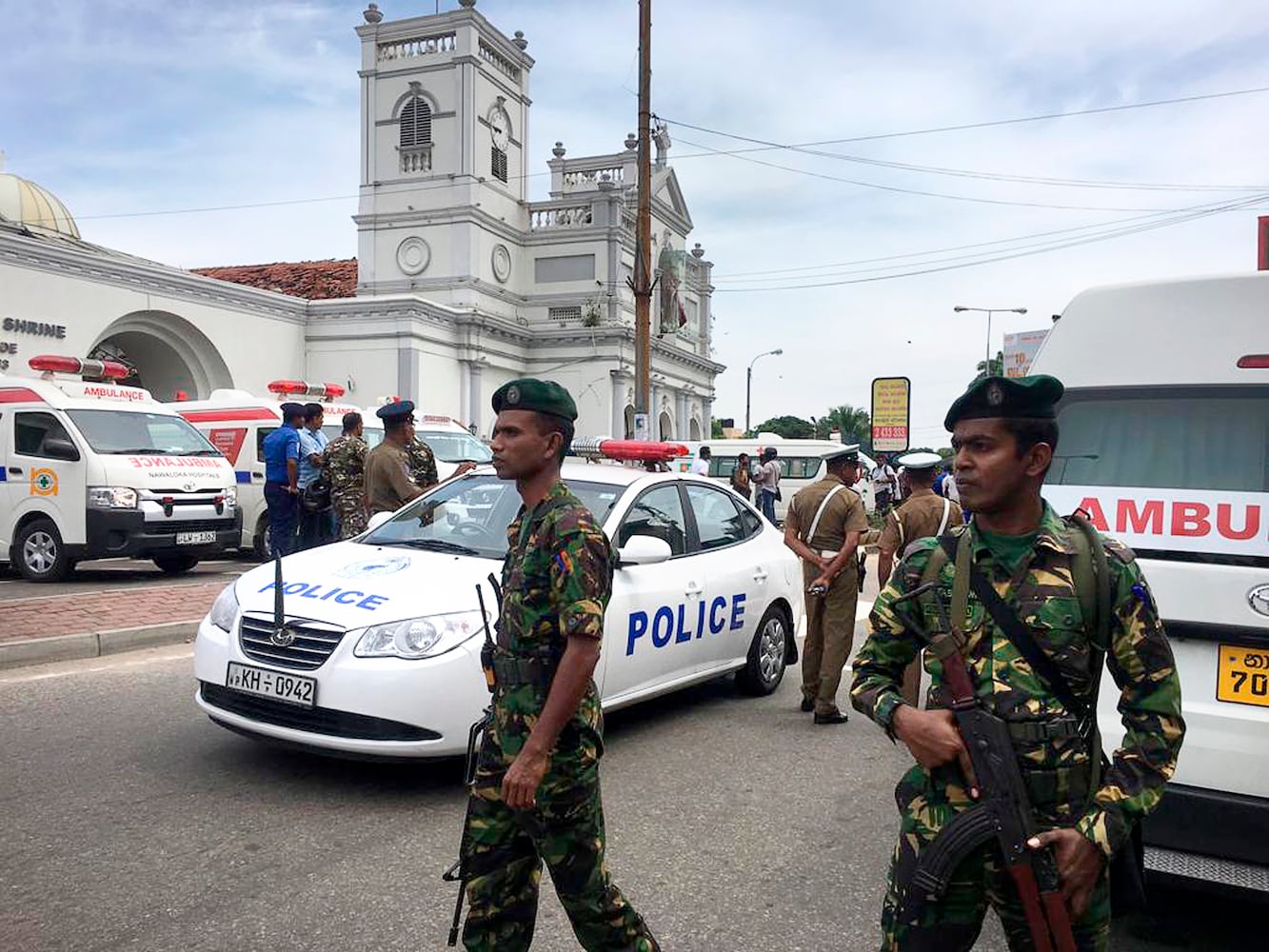 Sri Lanka explosions: Easter Sunday blasts at churches, hotels kill dozens