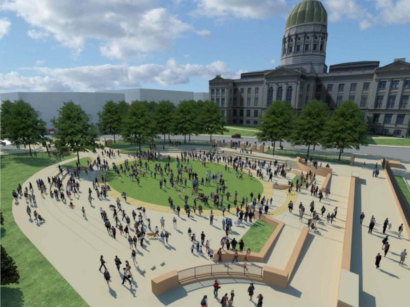 Plans for Liberty Plaza at the State Capitol