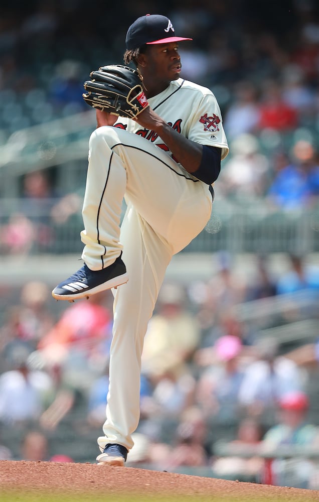 Photos: Touki Toussaint makes major-league debut