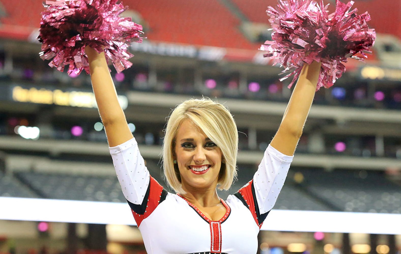 Falcons cheerleader: Amy