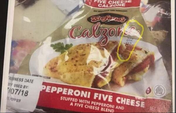 Smithfield Packaged Meats Corp.,  under the name Stefano Foods., is recalling approximately 24,048 pounds of pepperoni five cheese calzones, sold in an 8-ounce deli tray with “Lot Code 14318B” on the individual packages and “USE BY DATE 1/18/2019” on the product cases.