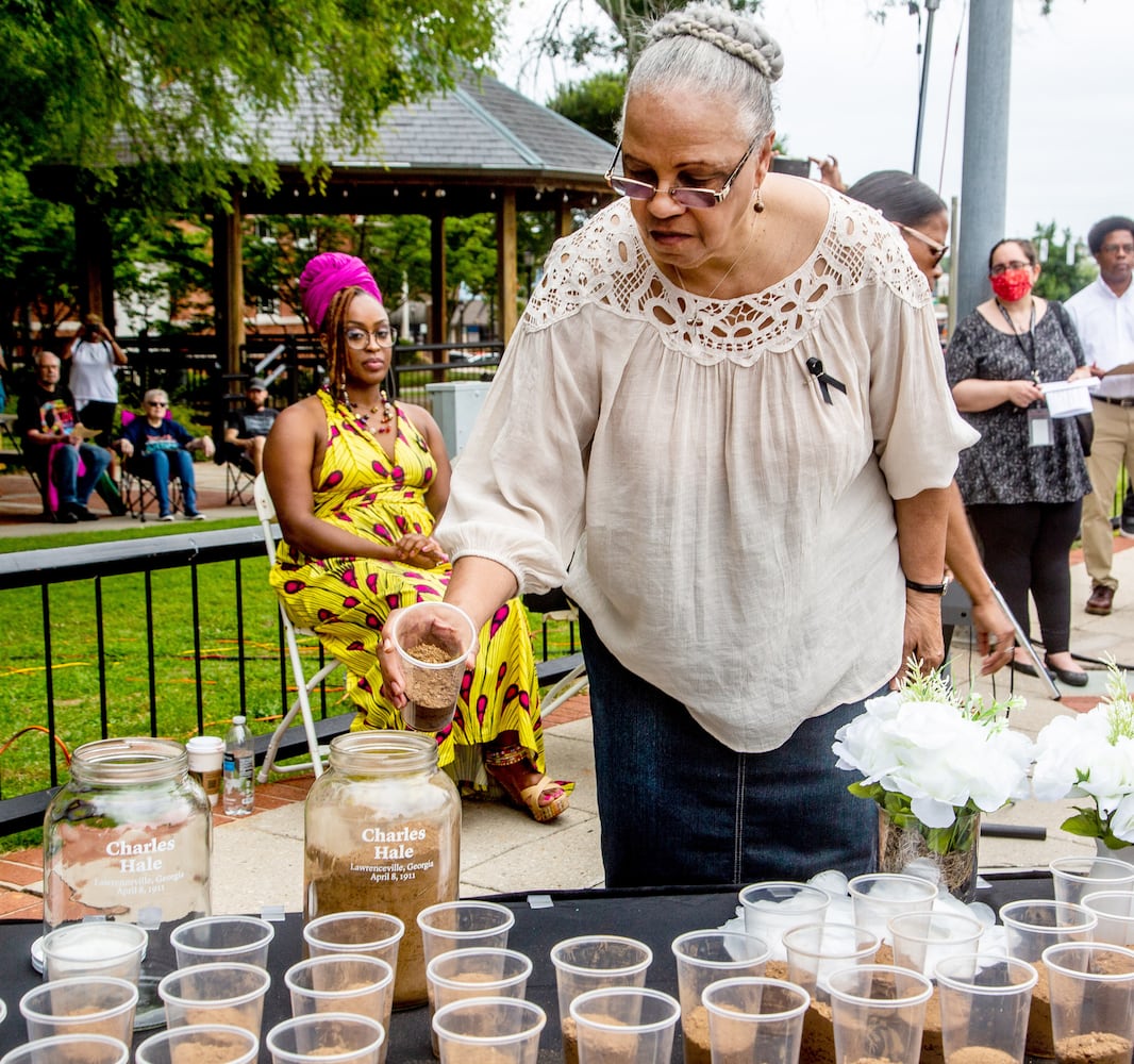 Soil collection ceremony