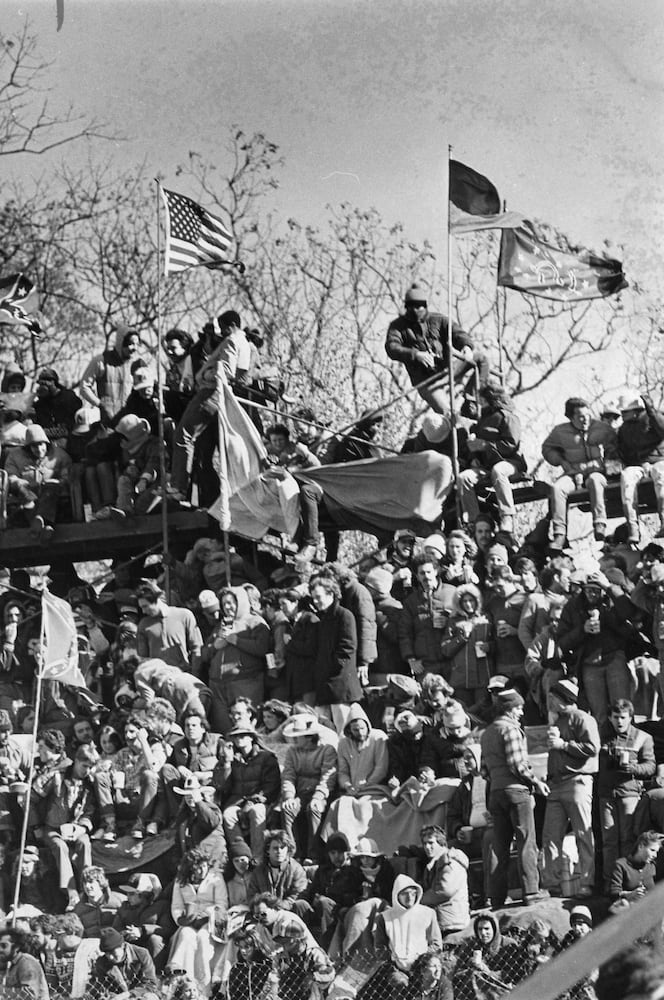 Sanford Stadium through the years