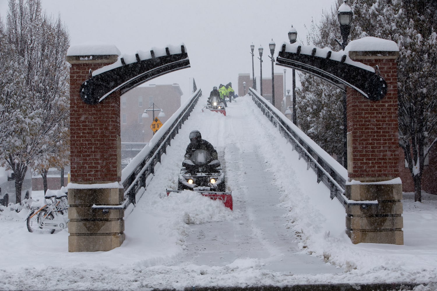 Photos: Winter storm blankets South in snow, ice