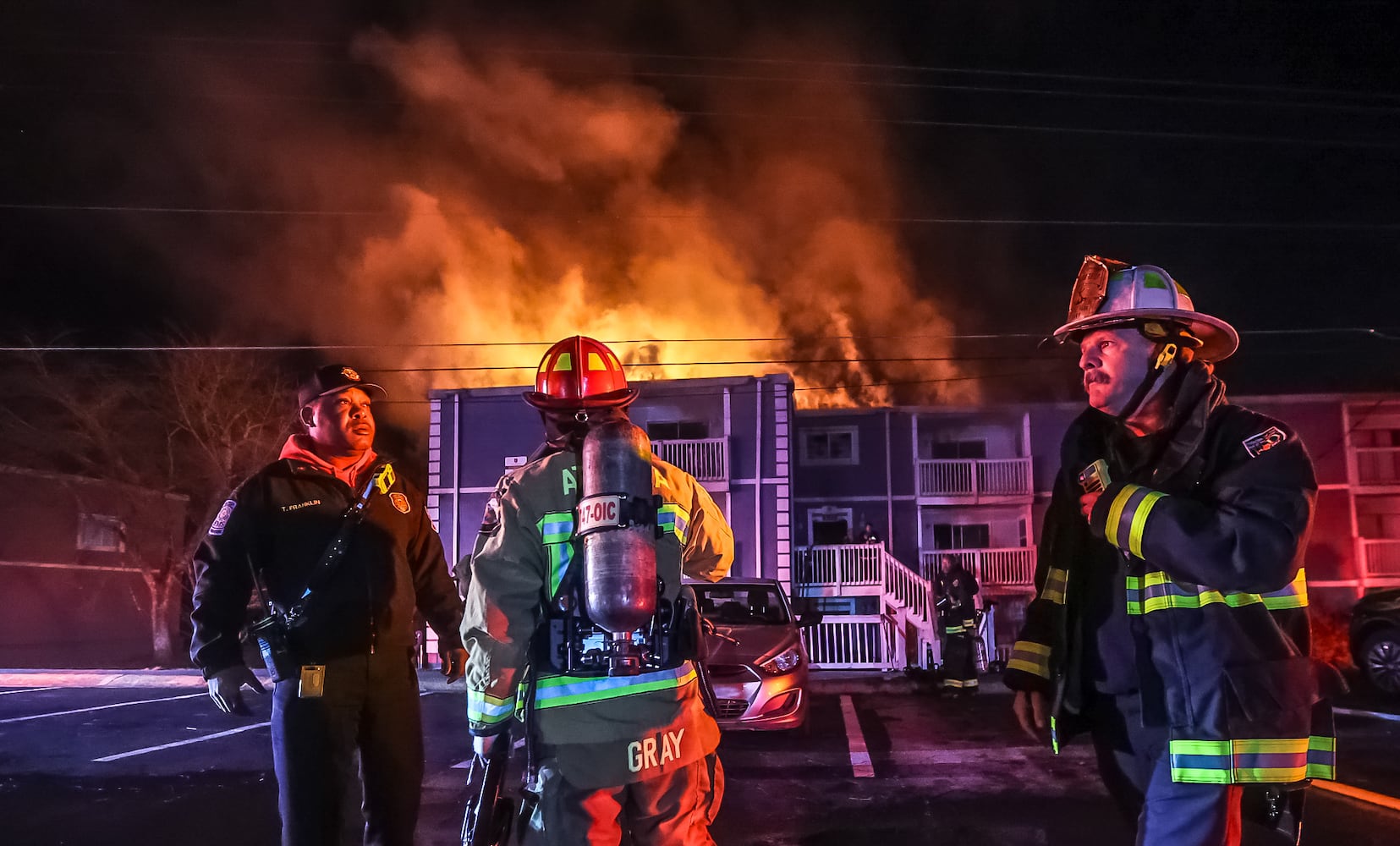 College Park apartment fire