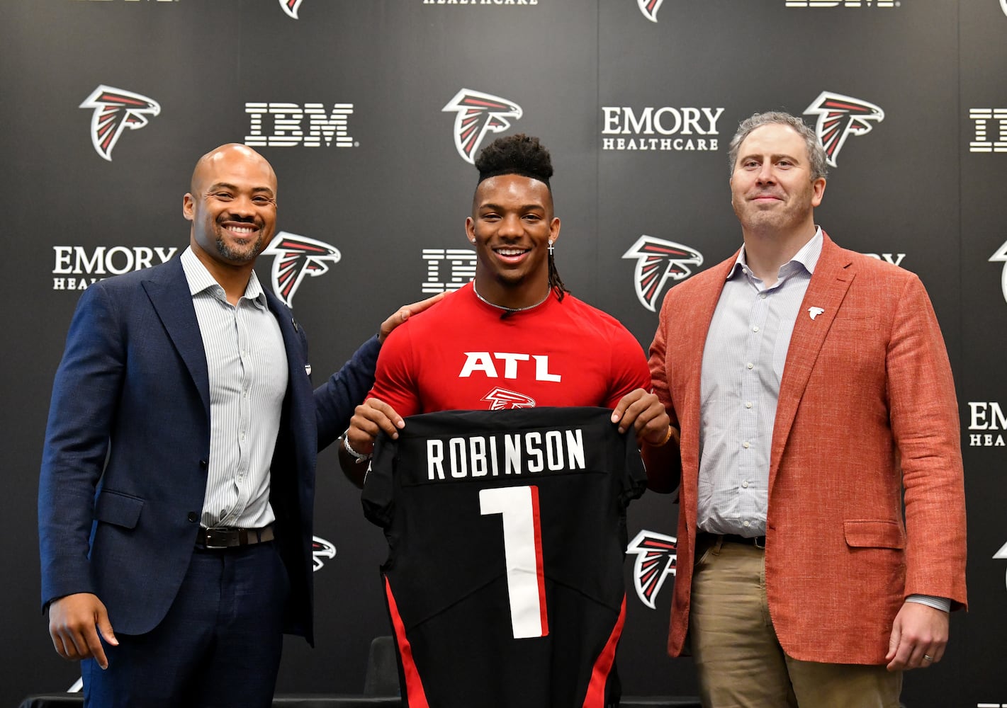 Falcons first-round draft pick Bijan Robinson