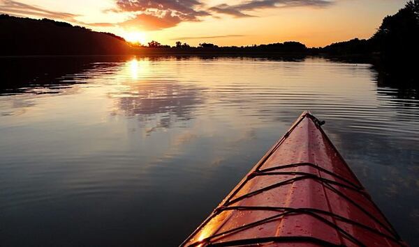 Kayaking at Lake Allatoona