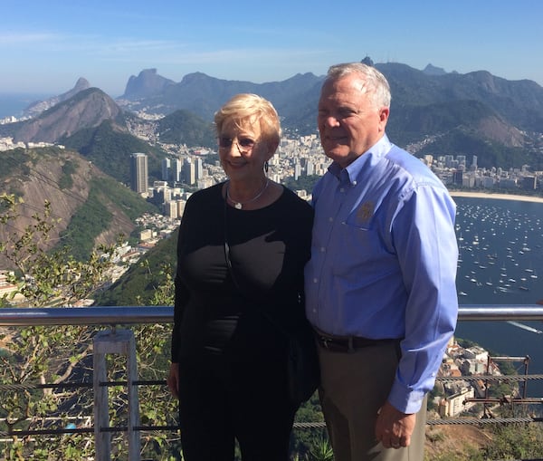 Gov. and Mrs. Deal in Brazil. AJC file photo