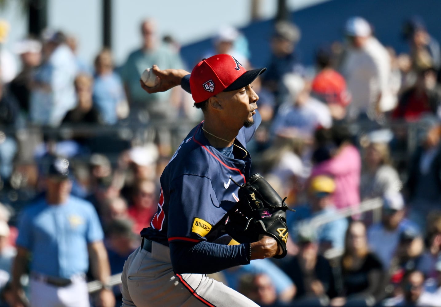 Braves vs Rays Spring Training game 