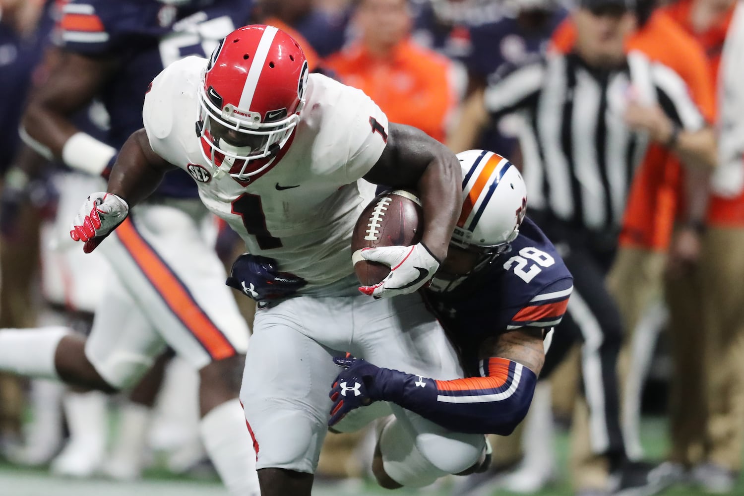 Photos: Georgia battles Auburn in the SEC Championship Game