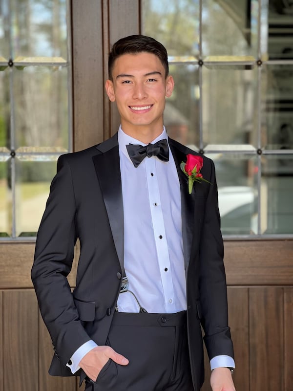 Ryder Kim, valedictorian at Allatoona High School (Courtesy photo)