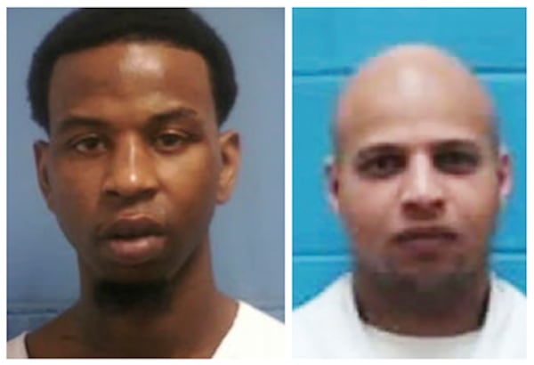 Roosevelt Holliman, left, was beaten and stabbed at the Mississippi State Penitentiary at Parchman on Jan. 2, and Denorris Howell was found dead in his cell Jan. 3.