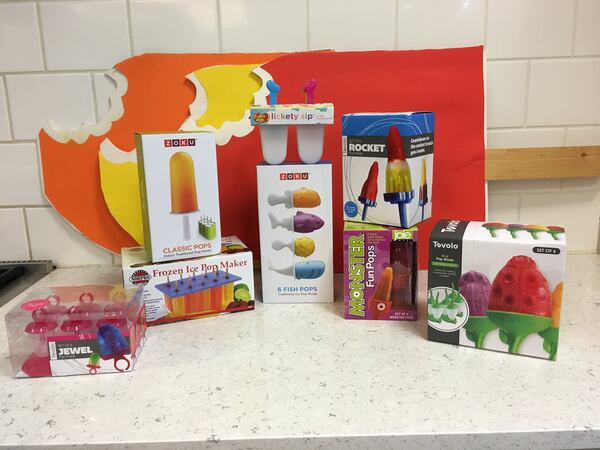 Jewel and Bug, Rocket Pops and Zoku Popsicle molds. / Photo credit: Cook's Warehouse