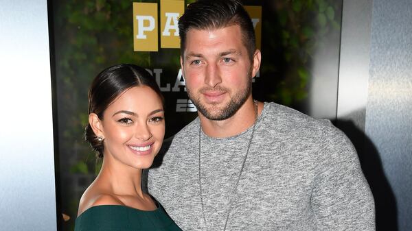 Tim Tebow and Demi-Leigh Nel-Peters were engaged in 2019.