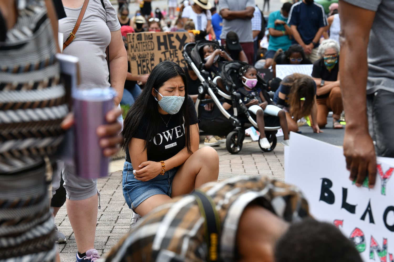 PHOTOS: Solidarity March outside of Roswell City Hall