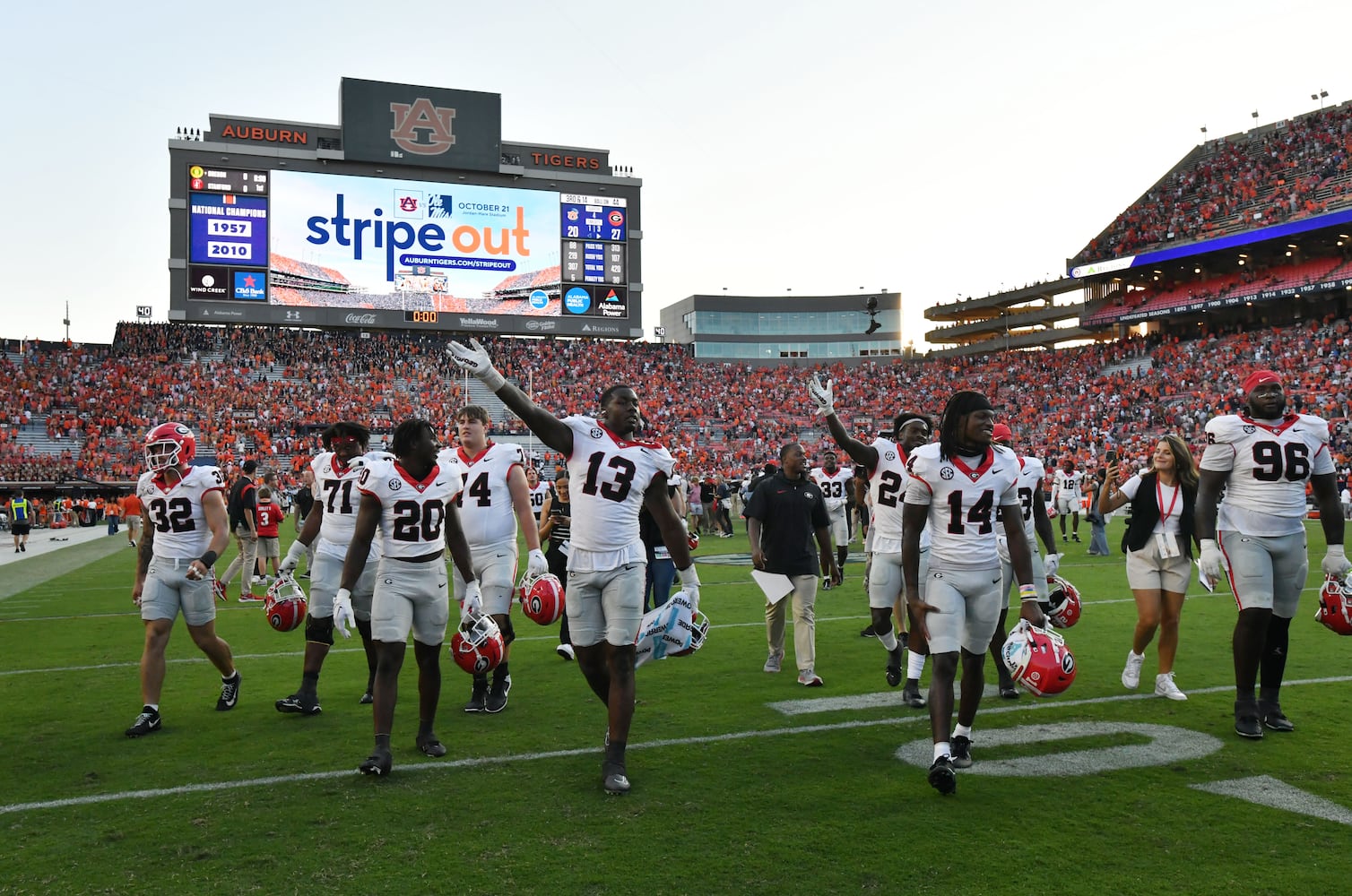 Georgia vs. Auburn