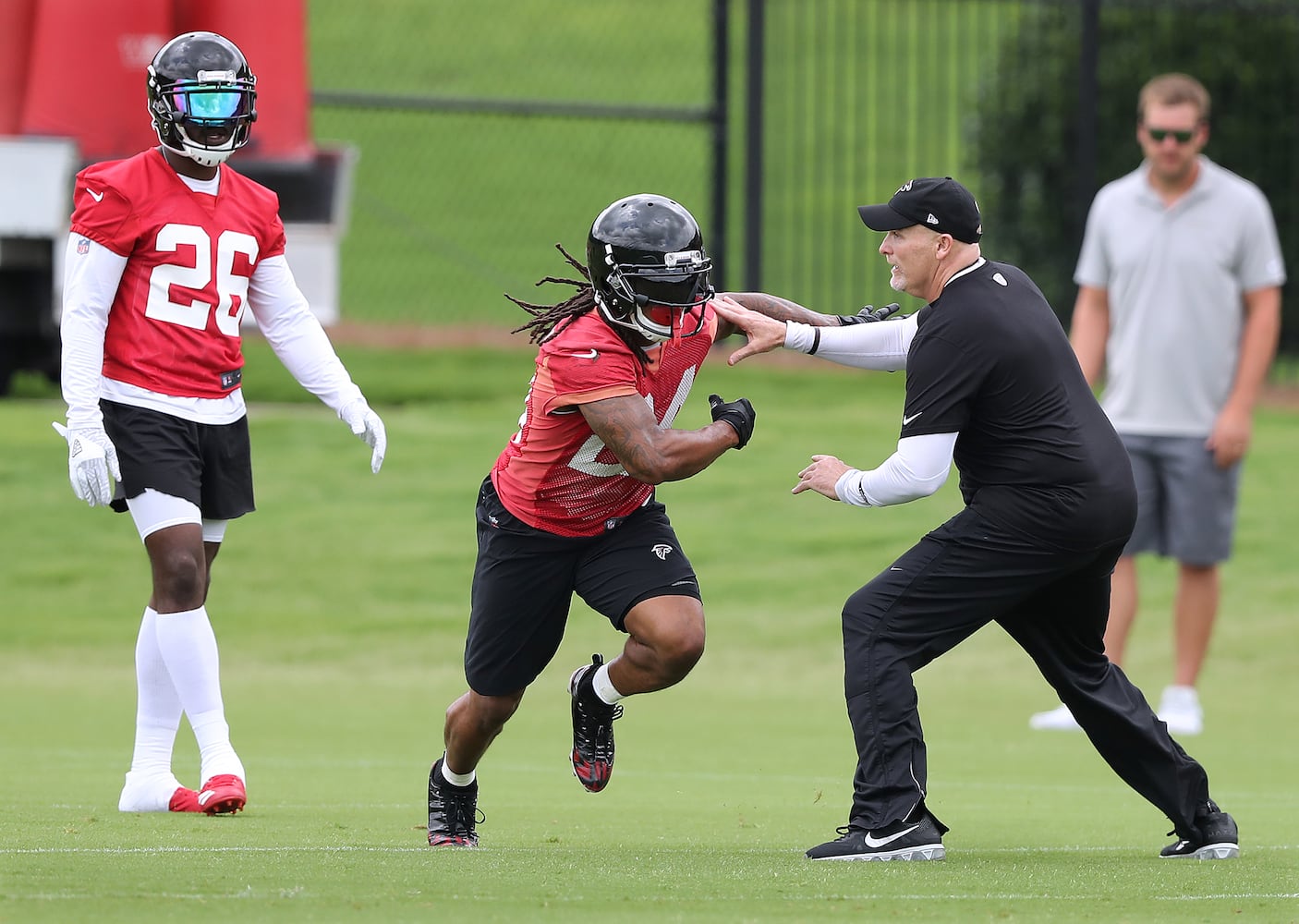 Photos: Falcons are back on the field