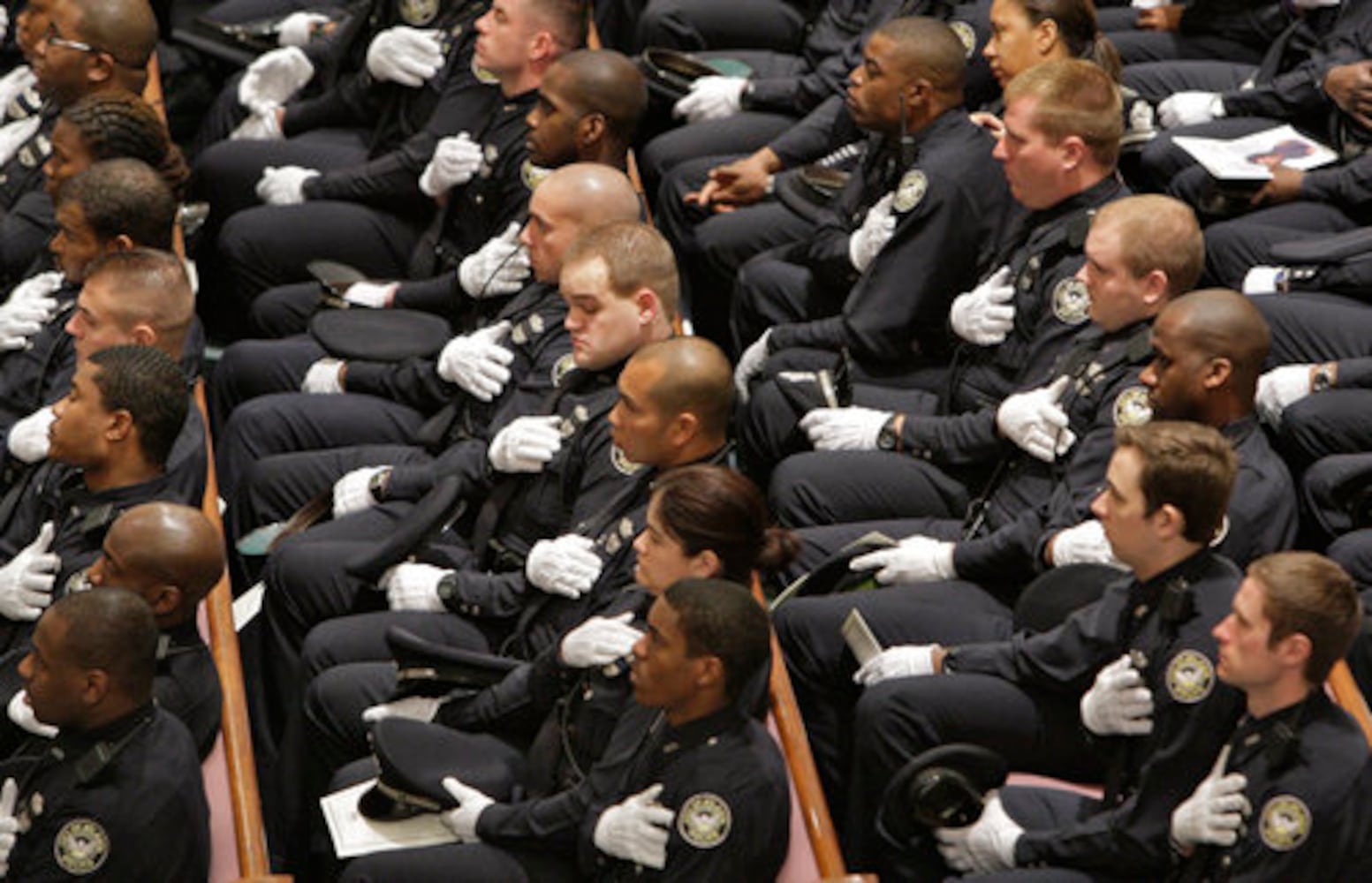 Funeral for Atlanta Police Officer Gail Thomas