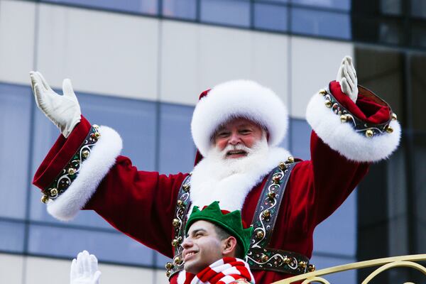 A Johns Creek advisory committee has a short list of fall and holiday events that would be changed from previous years but still give residents an opportunity to enjoy the seasons. Pictured, Santa Claus waves to the crowd during the 92nd annual Macy's Thanksgiving Day Parade in New York in 2018. (AP Photo/Eduardo Munoz Alvarez)