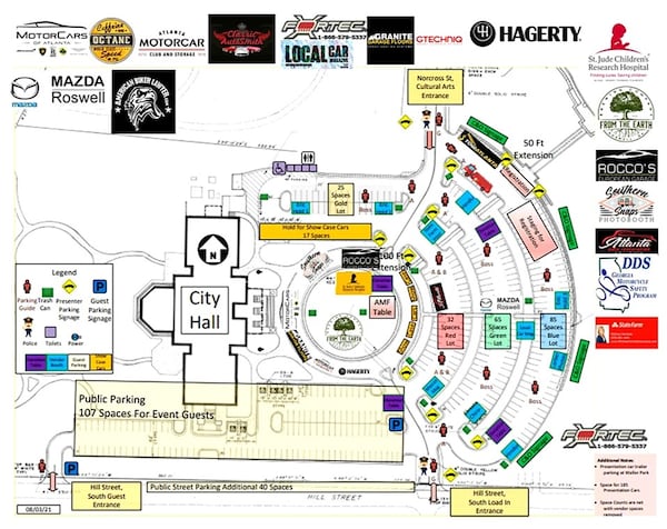 The Roswell Motoring Festival will feature 150 cars/motorcycle and maybe a couple boats, said Philip Carroll, who founded the event along with his wife Pualani. A portion of all proceeds from the festival will go toward St. Jude Children’s Research Hospital. (Atlanta Motoring Festival)