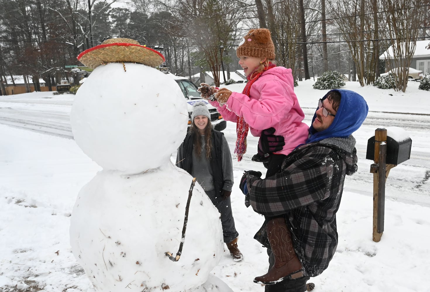 PHOTOS: Snow storm hits Atlanta