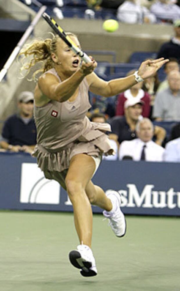 Melanie Oudin's quarterfinal U.S. Open match