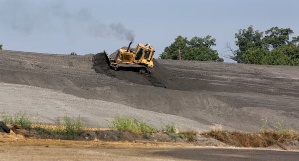 Coal ash is recycled for use in concrete or buried on site.  Georgia Power plans to retire two smaller, coal-fueled generating units at Plant McDonough near Smyrna, Georgia and replace them with three 840-megawatt combined cycle natural gas units, which will provide a larger and cleaner source of energy close to the Metro Atlanta area. (Bob Andres/The Atlanta Journal-Constitution/TNS)