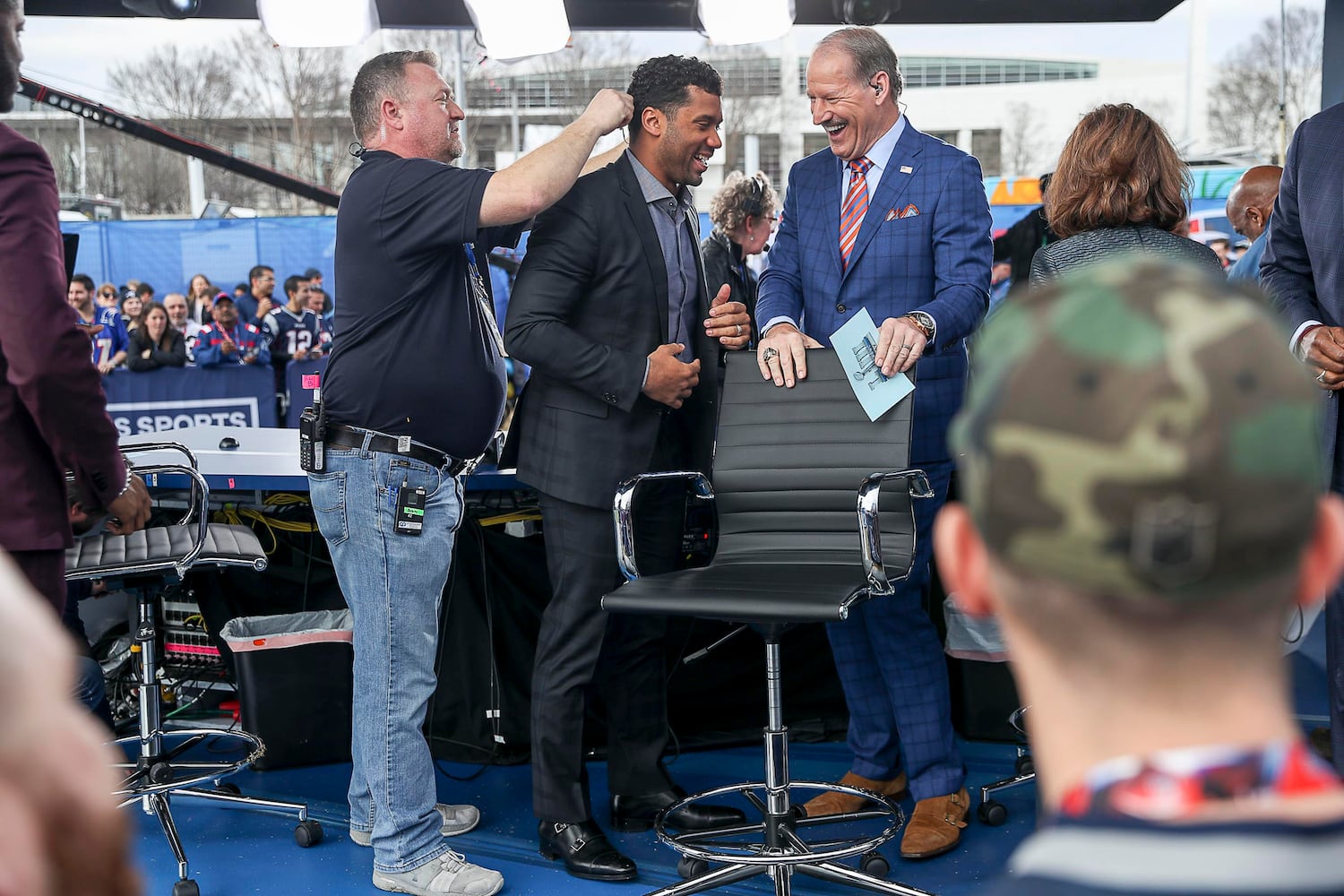 Photos: The scene during the Super Bowl in Atlanta