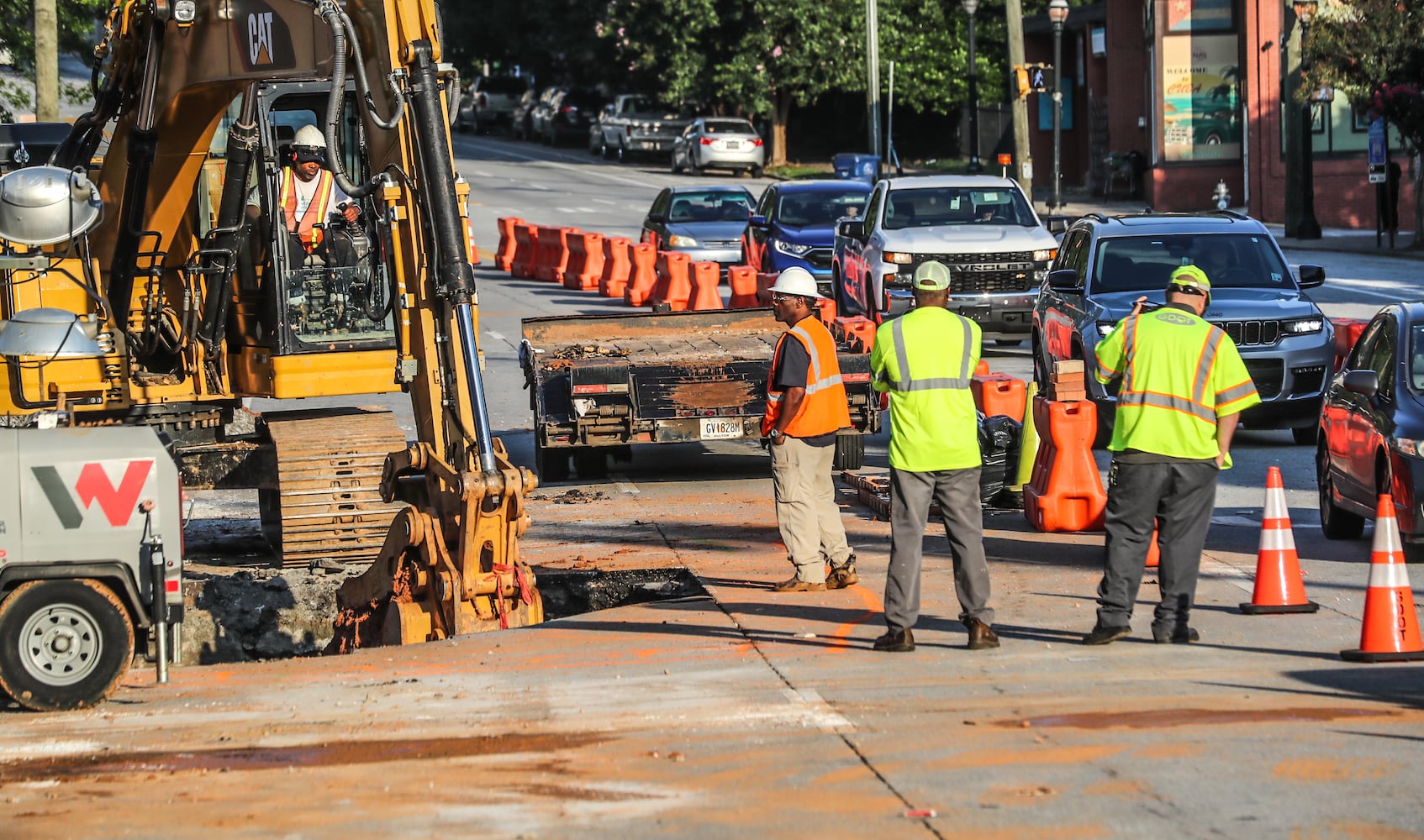 Ponce de Leon sinkhole repair