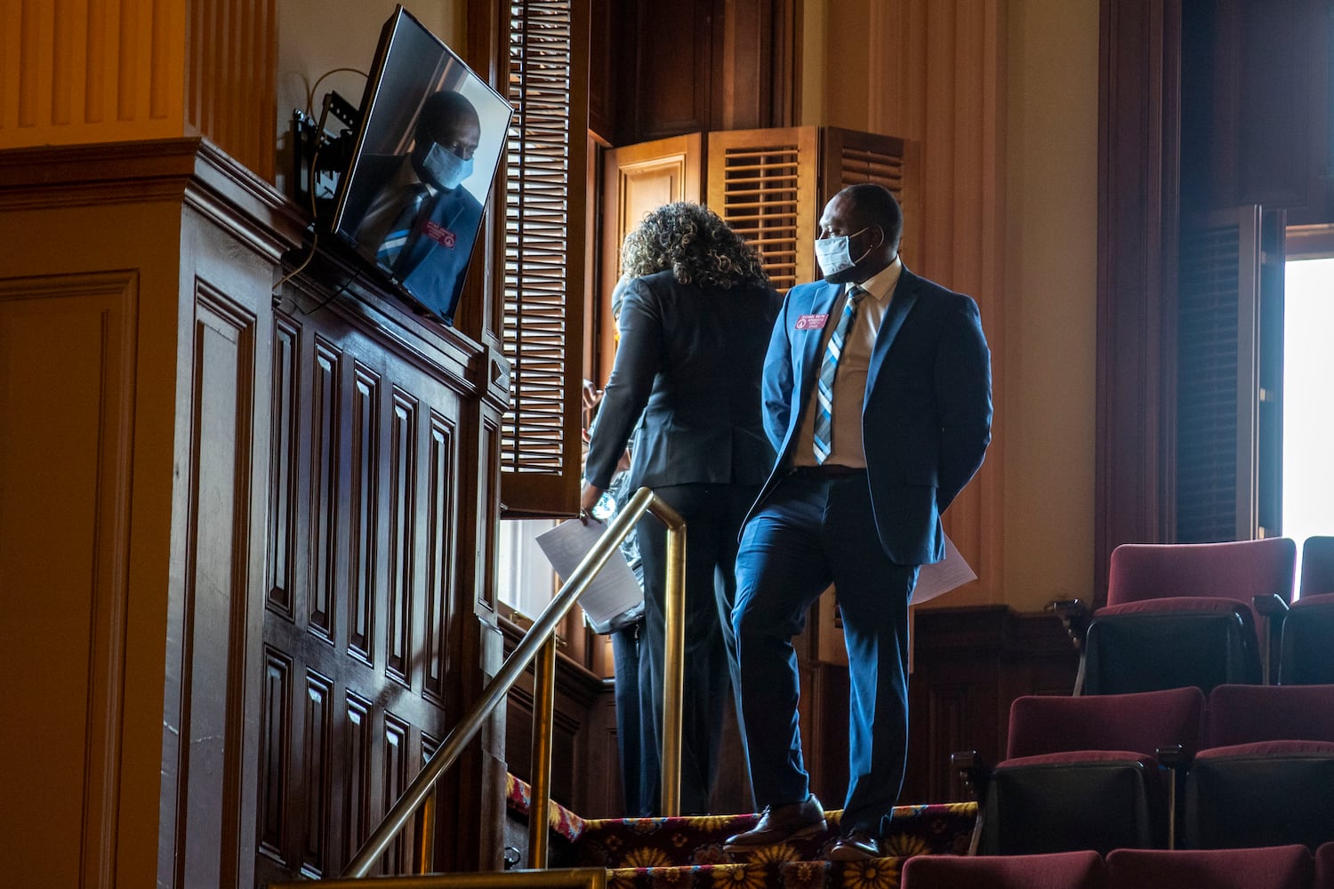 PHOTOS: Georgia lawmakers return to Capitol after coronavirus