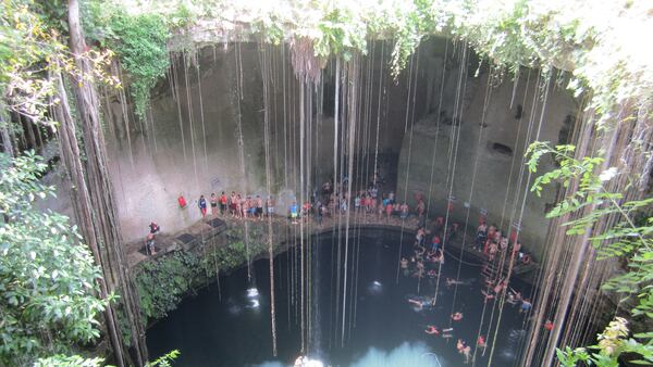 Chichen Itza has a particularly lovely and well-maintained cenote, Ik Kil,Â that attracts throngsÂ of tourists and locals alikeÂ and provides towels and a locker for under $10. (David Hammond/Chicago Tribune/TNS)