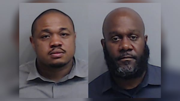 Ivory Streeter (left) and Mark Gardner, both veteran Atlanta police officers, were fired on June 1, 2020, for using their Tasers during the arrests of two unarmed college students. Both officers were reinstated on Feb. 1, 2021. File photos. 