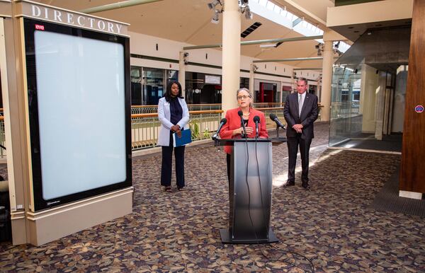 U.S. Rep. Carolyn Bourdeaux, D-Suwanee, says she's confident her constituents are not overly concerned about her recent standoff with U.S. House leadership over a $3.5 trillion social spending package. She said voters back in her Gwinnett County-based district can take pride that their representative in Congress is “not afraid to take a stand to get things done.” STEVE SCHAEFER FOR THE ATLANTA JOURNAL-CONSTITUTION