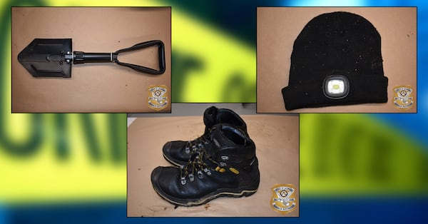 The unidentified hiker was found with a folding camp shovel, a beanie with an integrated LED headlamp and Keen hiking boots.