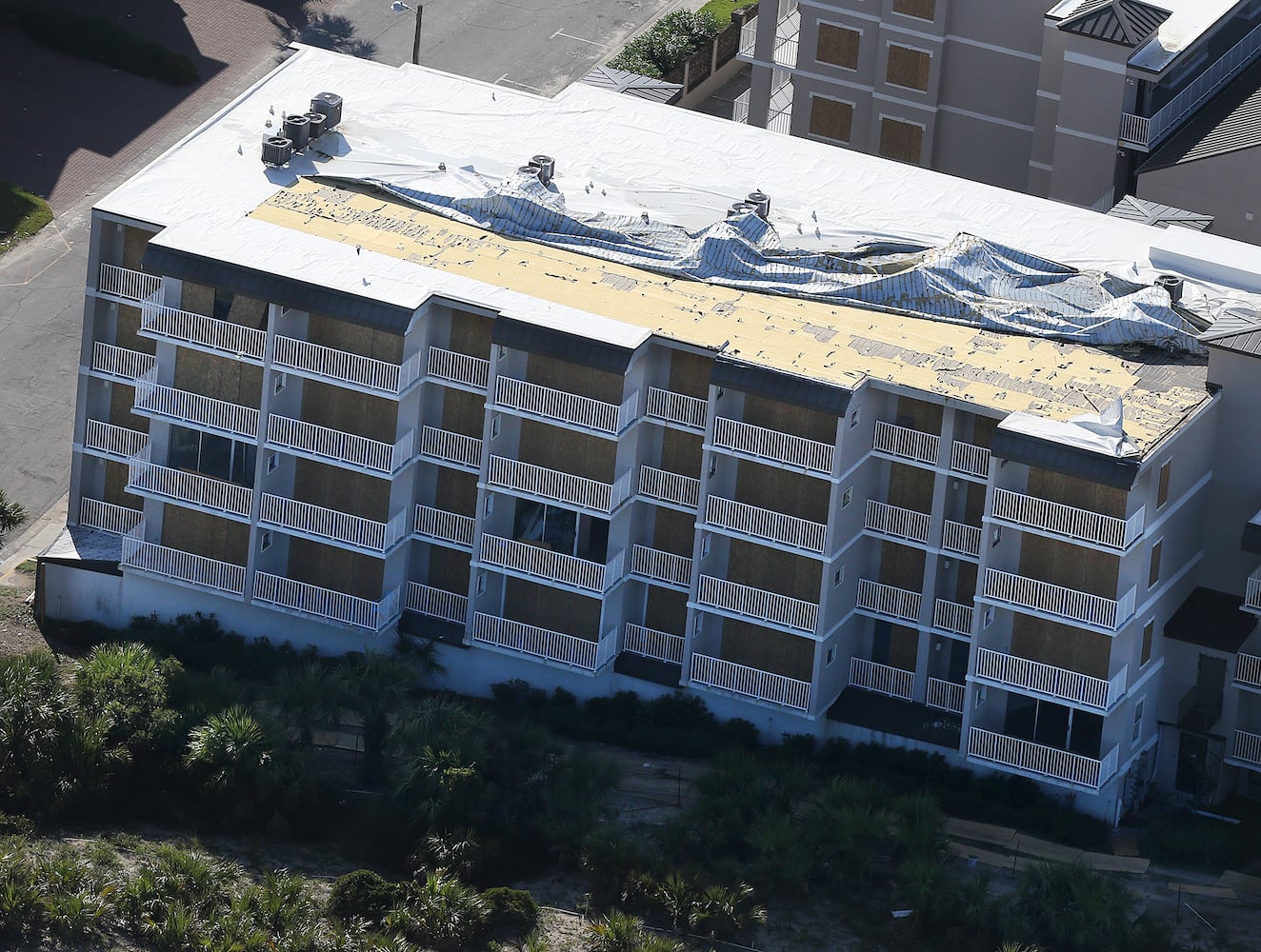 Aerial photos show Irma's impact on coastal Georgia