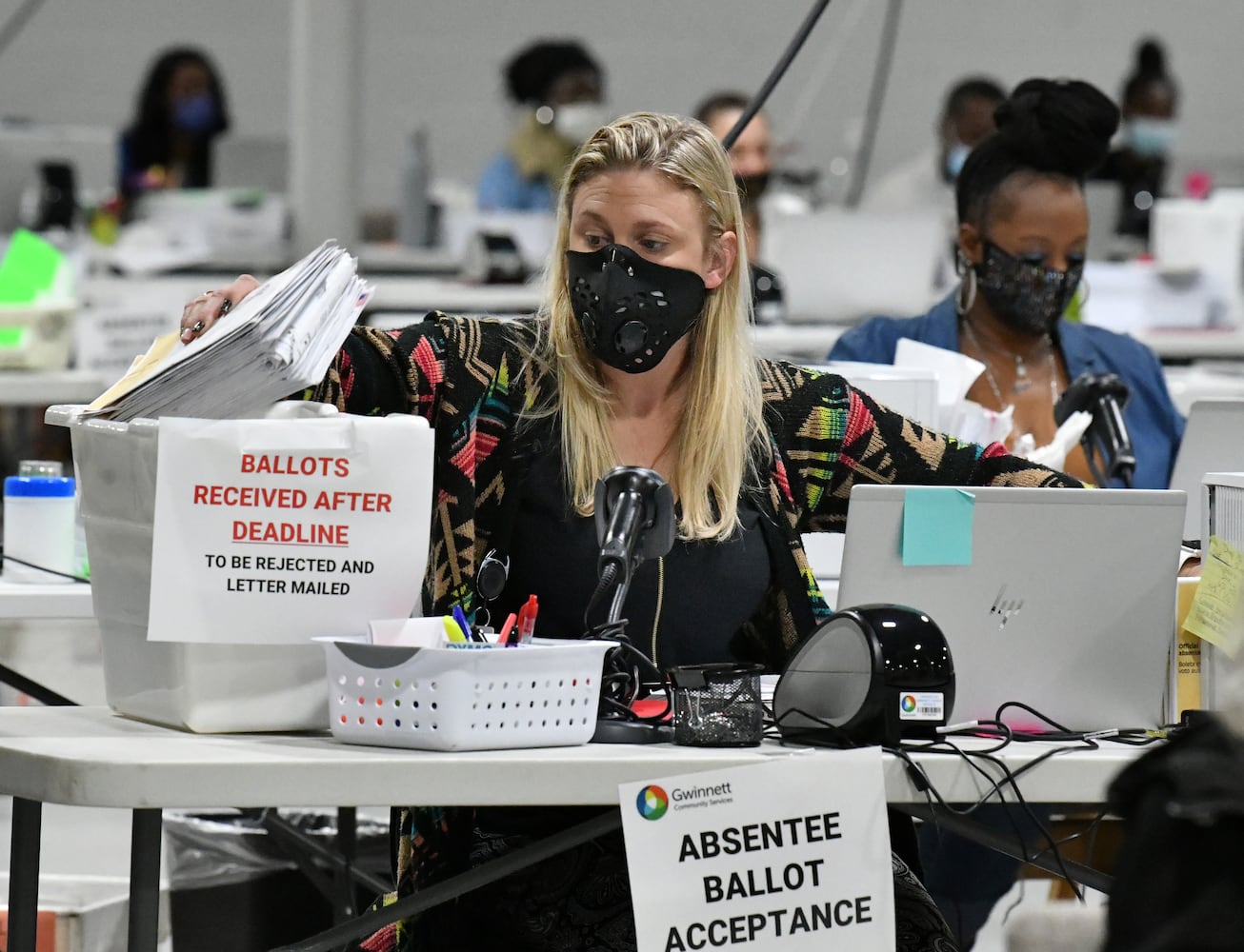 Gwinnett ballots counting