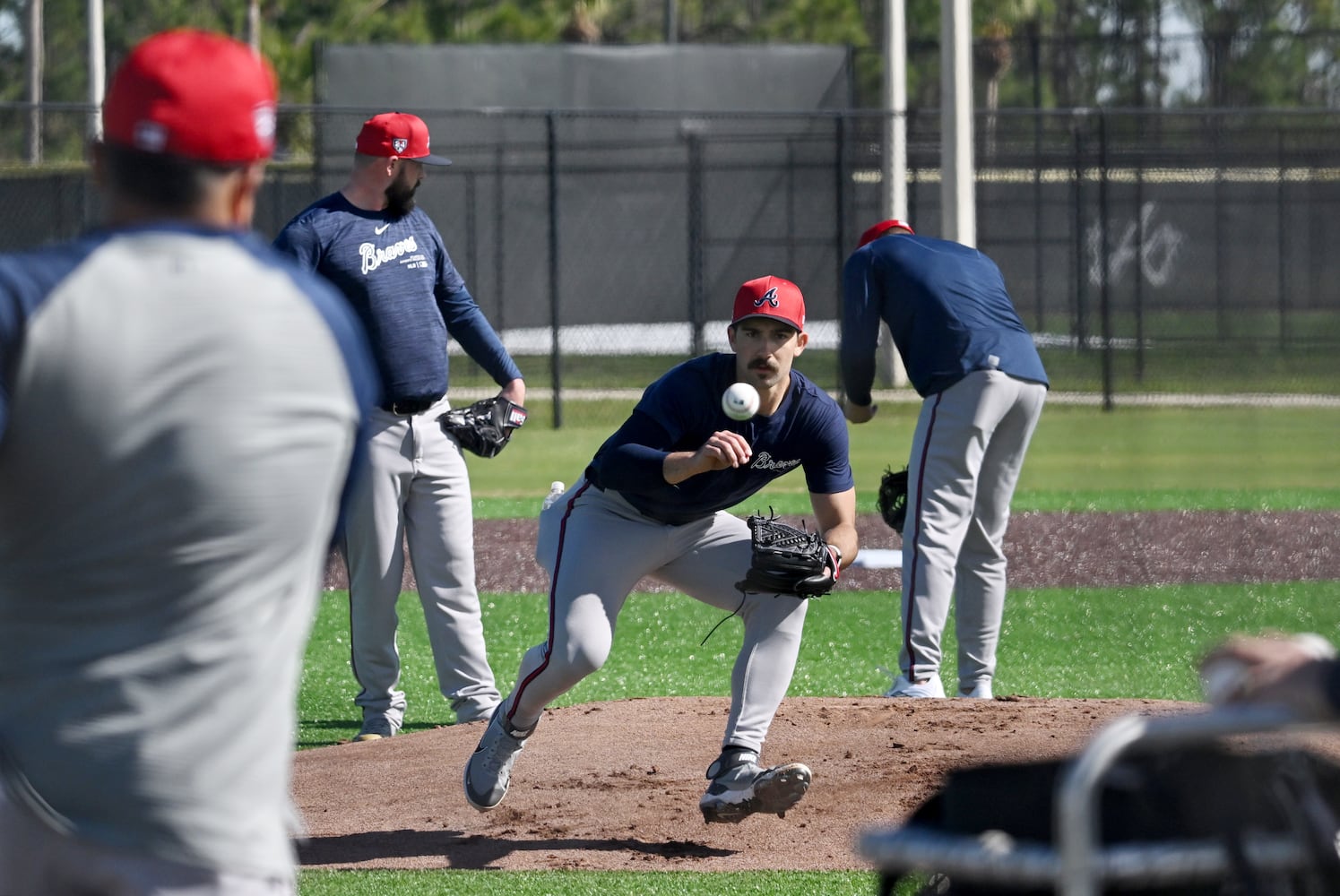 Braves spring training - Day 1