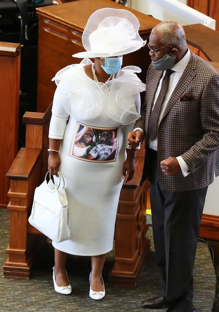 Photos: Service for Rayshard Brooks at Ebenezer