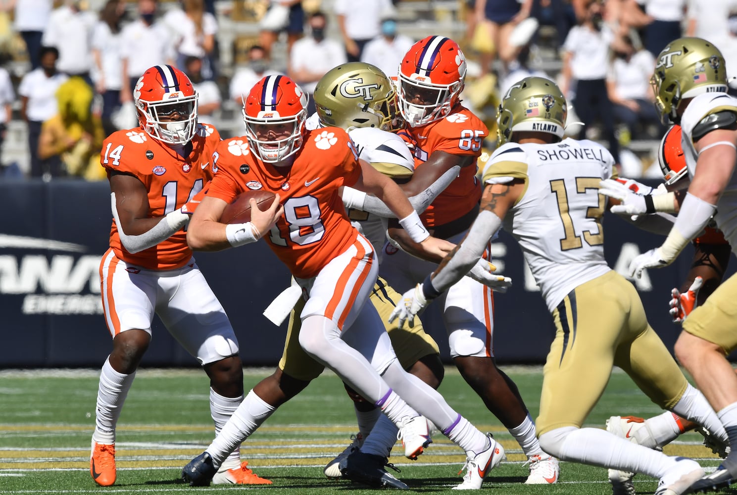 Georgia Tech vs. Clemson game