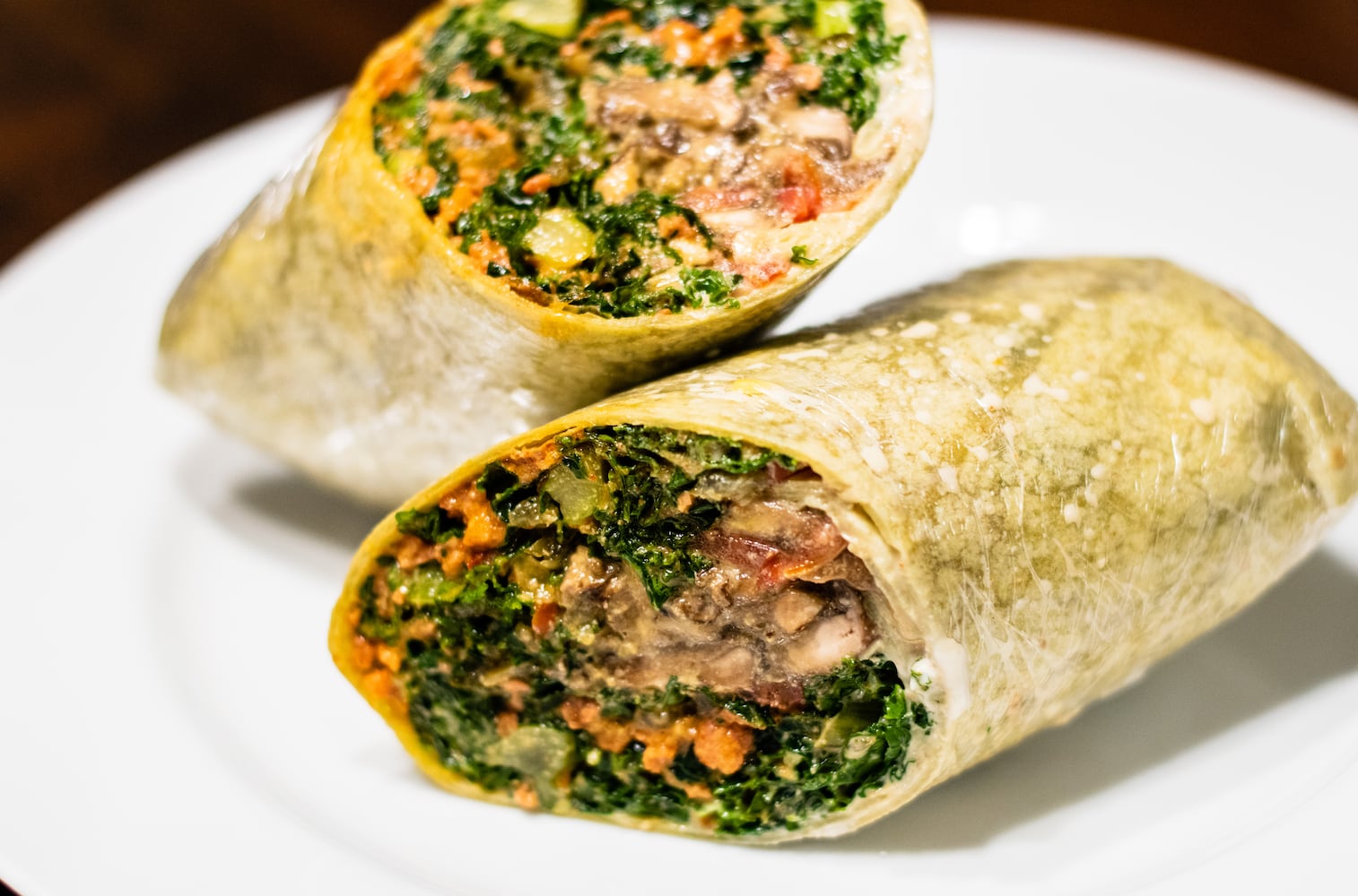 Dish of the Week - Dat Ish Wrap at Tassili's Raw Reality