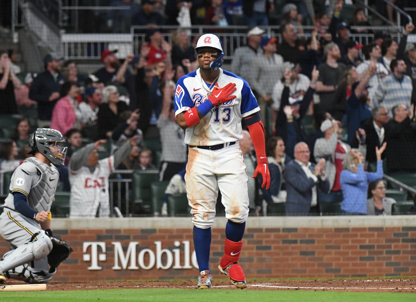 Braves-Brewers photo